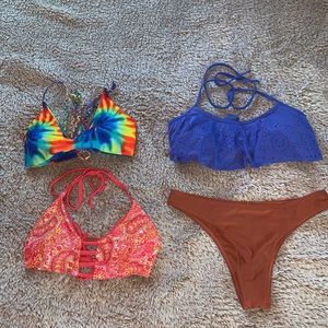 Bikini tops and bottom (M)